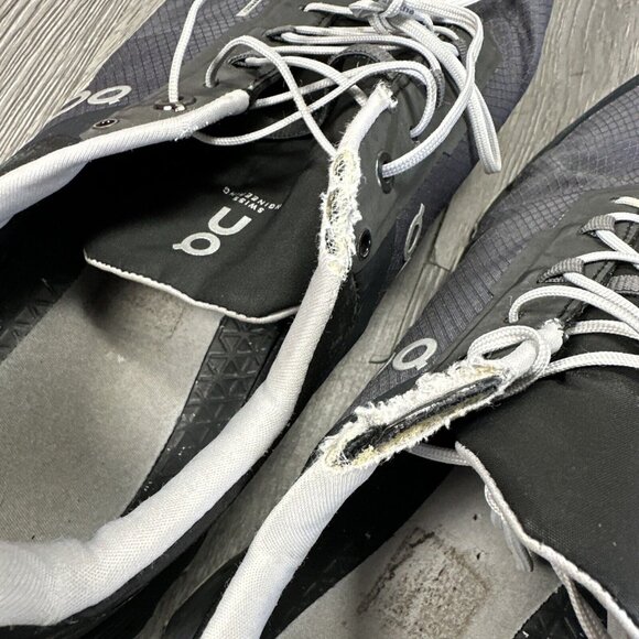 ON CLOUD CLOUDVISTA Shoes Men’s 13 Glacier Grey Black Running Sneakers Athletic